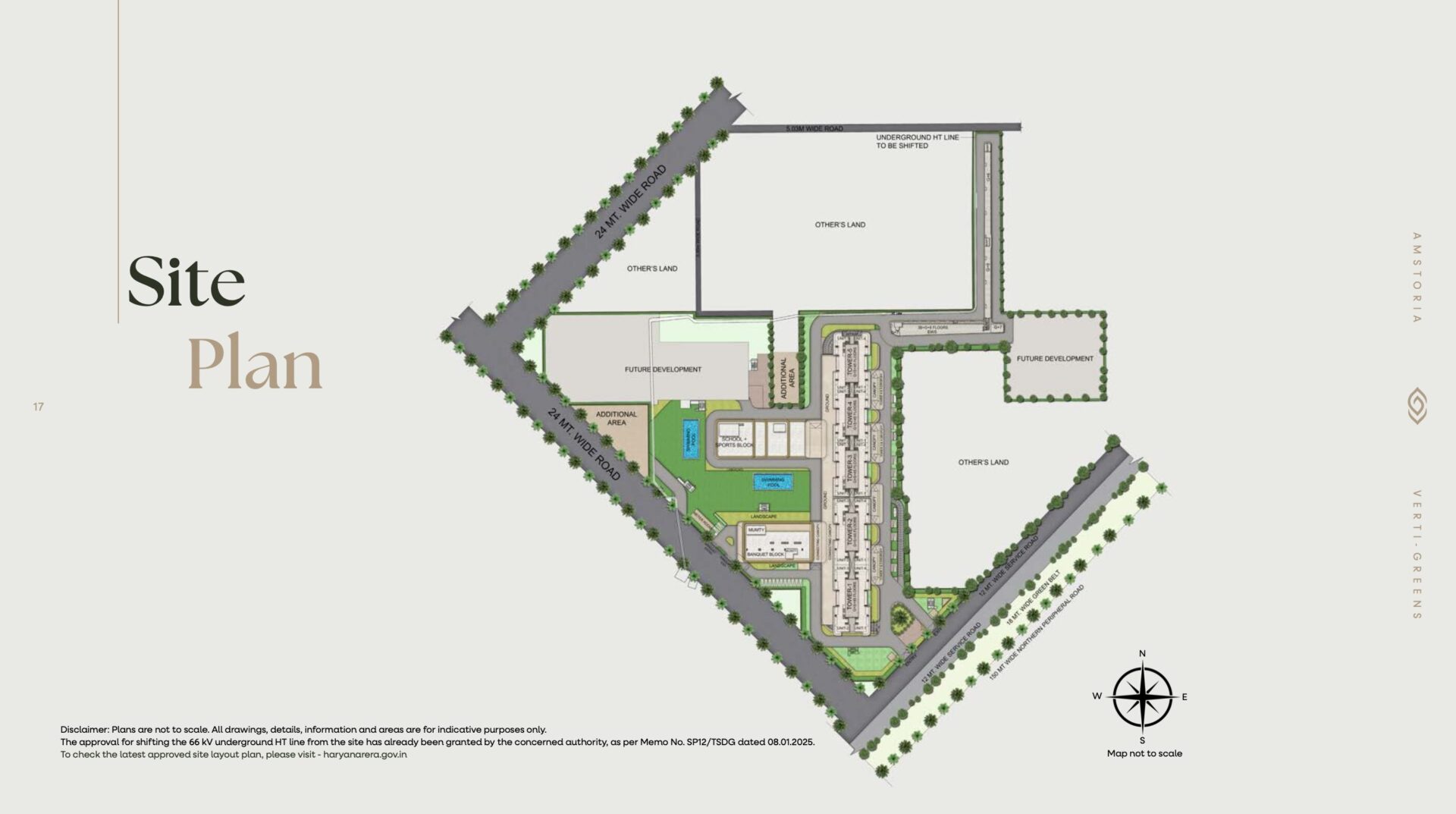 Bptp Amstoria Verti Greens Master Plan